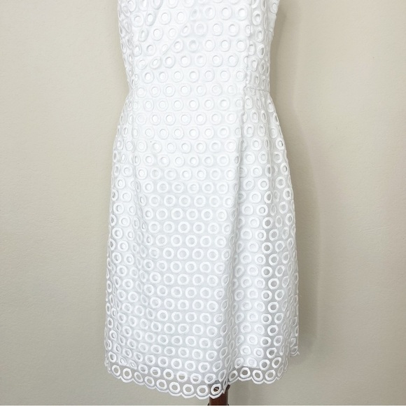 Lilly Pulitzer Davids Dress in Resort White One Shoulder - Picture 4 of 13